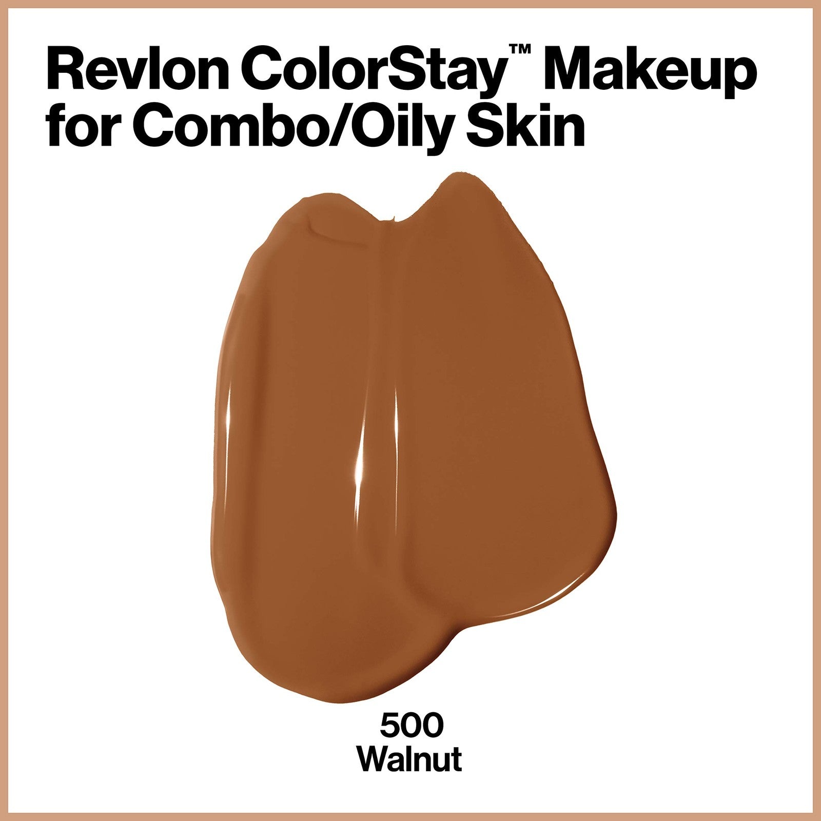 Revlon ColorStay 24Hrs Combination Oily Matte Foundation - 500 Walnut 