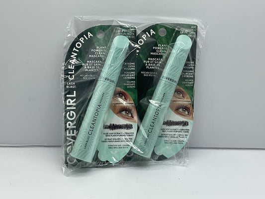 2 PACK - Covergirl Lash Blast Cleantopia Mascara - 810 Black Brown