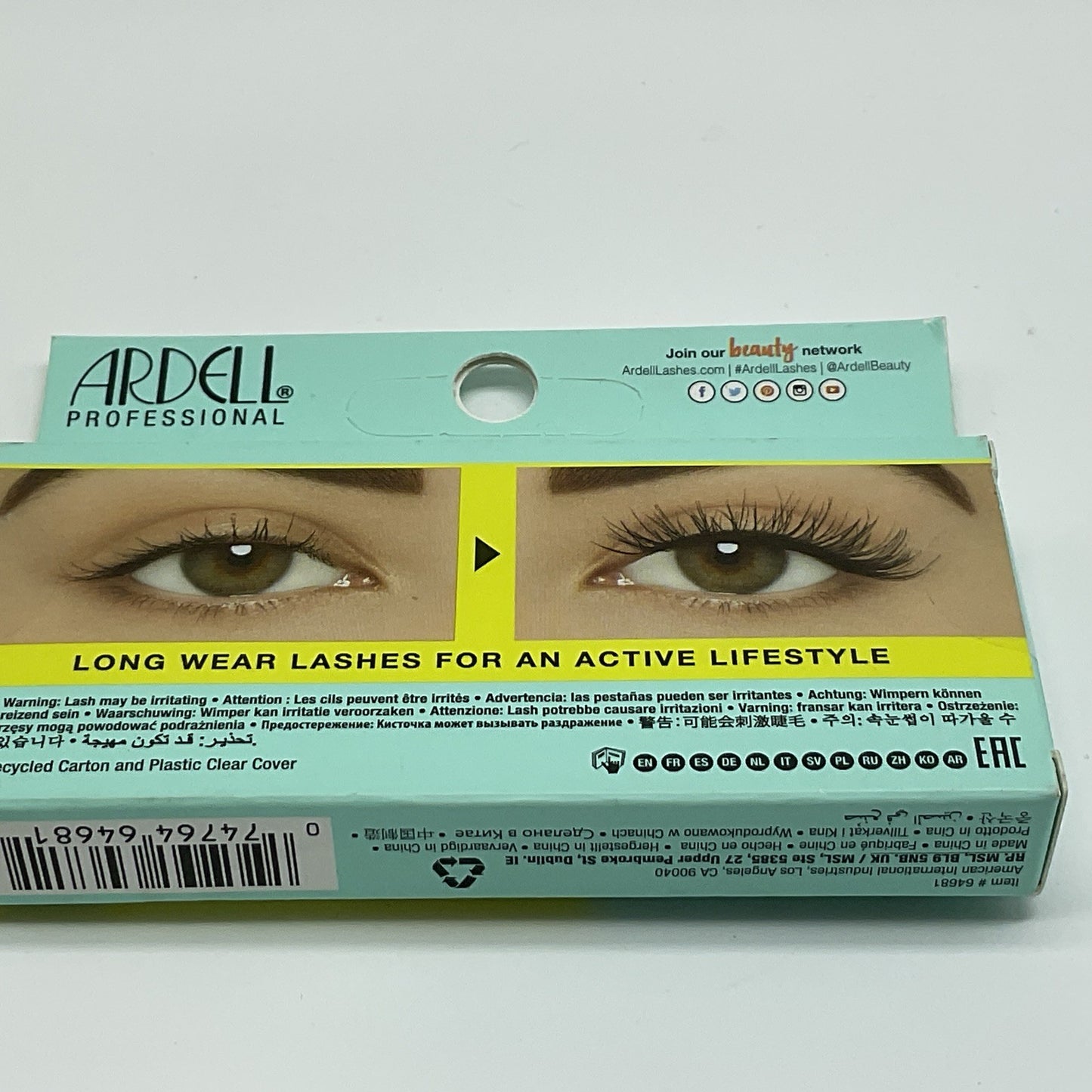 Ardell Active Lash High Endurance & Flexible Faux Lashes - Gainz