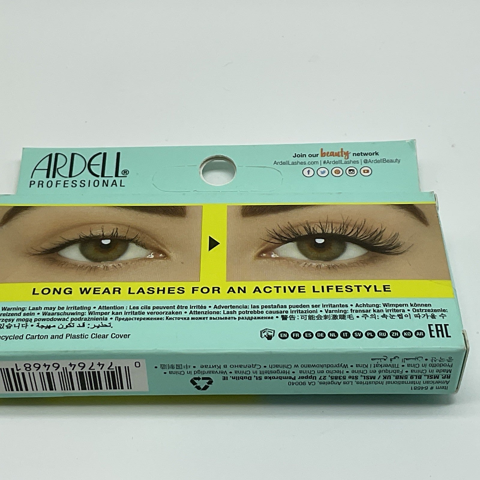 Ardell Active Lash High Endurance & Flexible Faux Lashes - Gainz