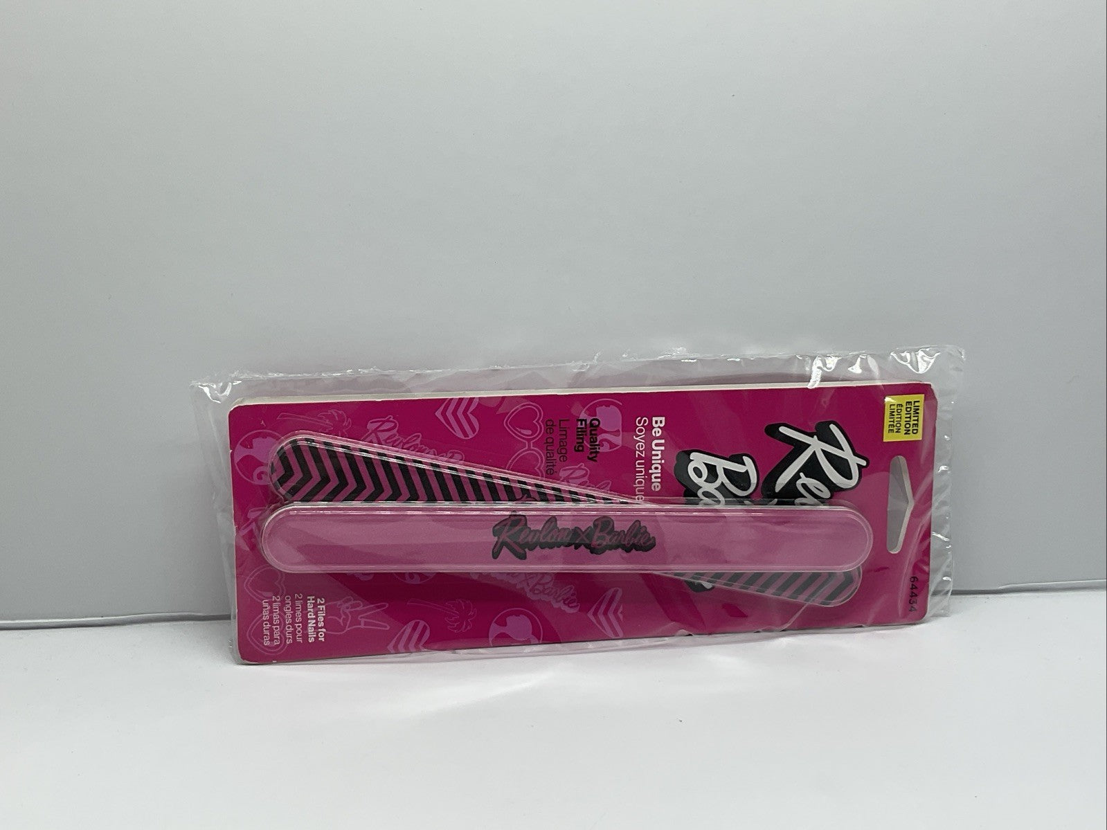Revlon x Barbie Nail File for Hard Nails - Quality Filing - Set Of 2