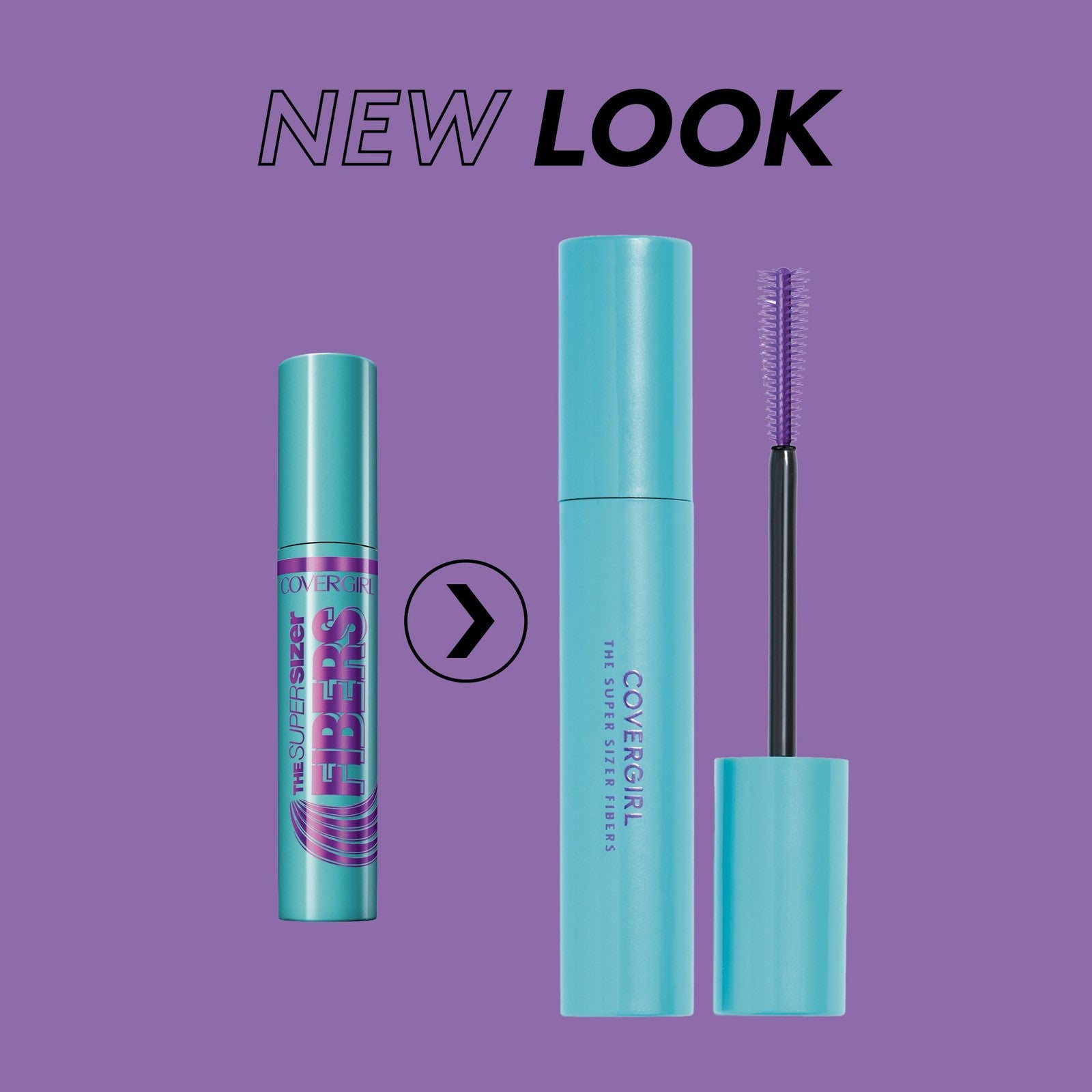 COVERGIRL The Super Sizer Fibers Mascara Brown .35 fl. oz. (Packaging may vary)