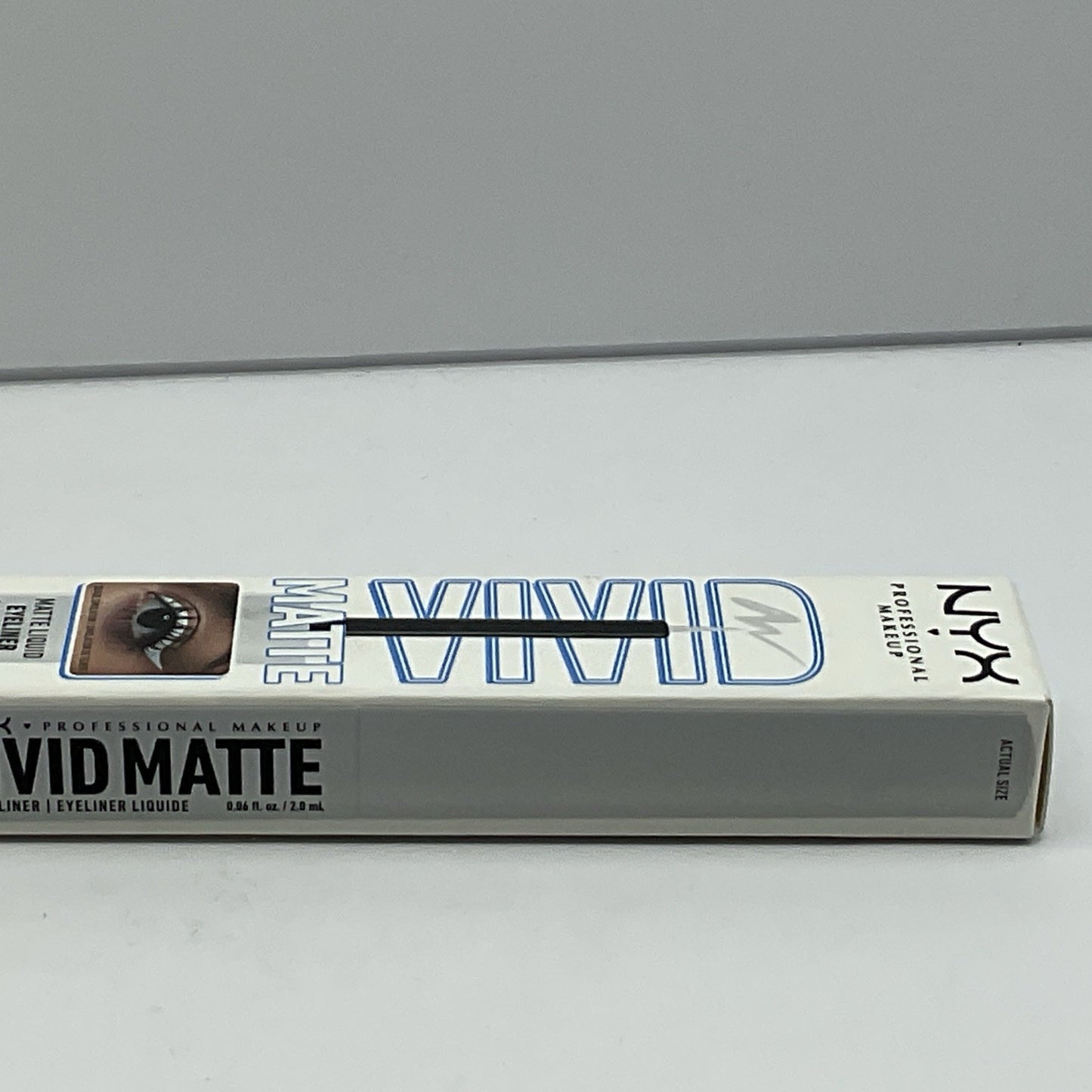 NEW NYX Professional Makeup Vivid Matte Liquid Eyeliner - VMLL02 White - Single