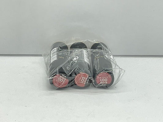 3 PACK - Revlon Super Lustrous Matte Lipstick - 001  If I Want To
