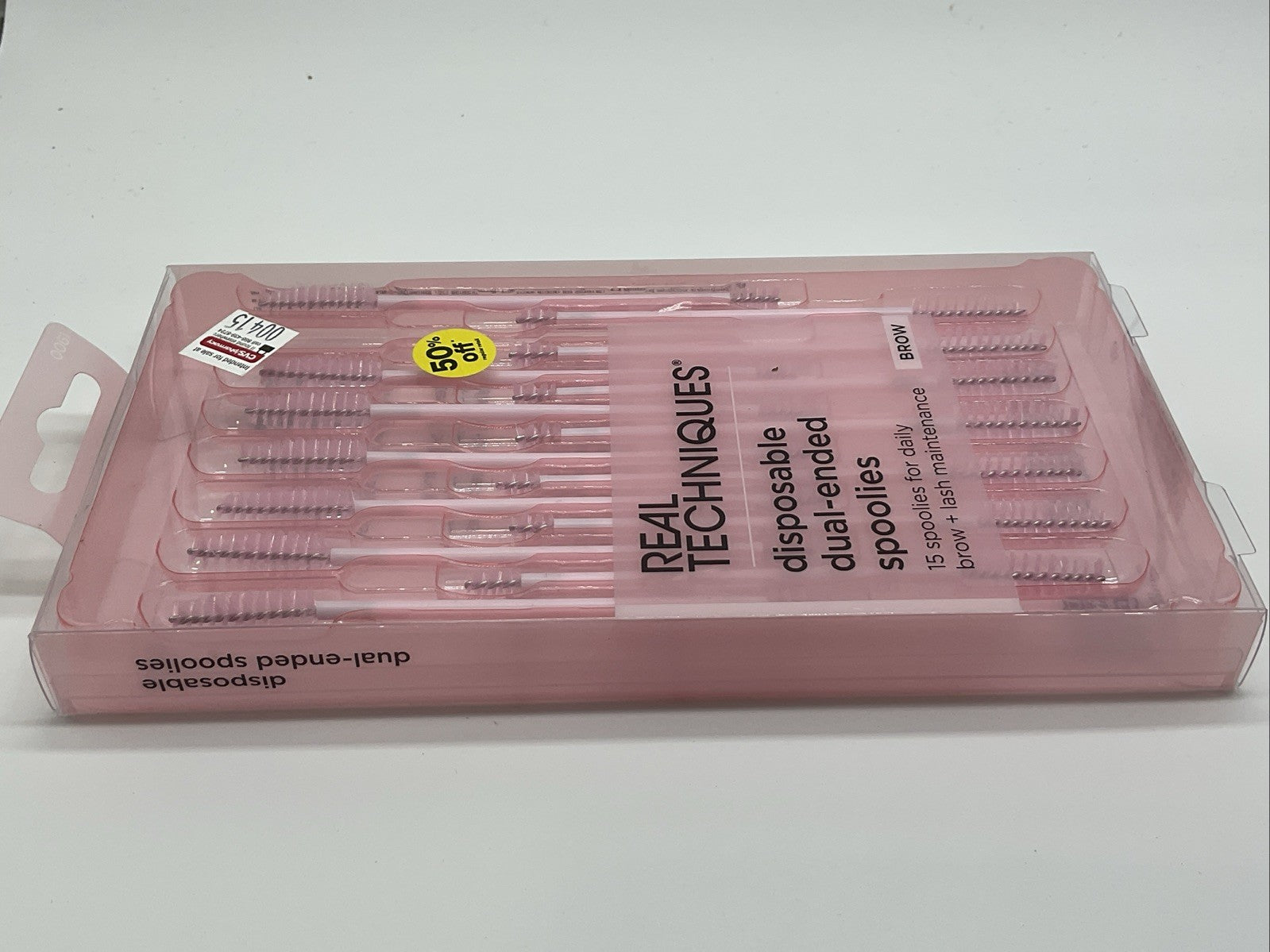 Real Techniques, Disposable Dual-ended Spoolies - 15 Count