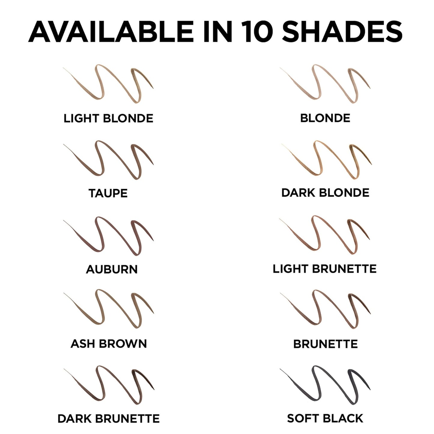 L’Oreal Paris Eyebrow Stylist Definer Pencil Light Blonde Waterproof, 2 pack