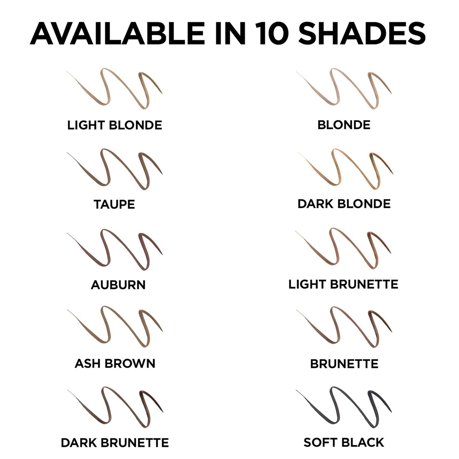 L’Oreal Paris Eyebrow Stylist Definer Pencil Light Blonde Waterproof, 2 pack